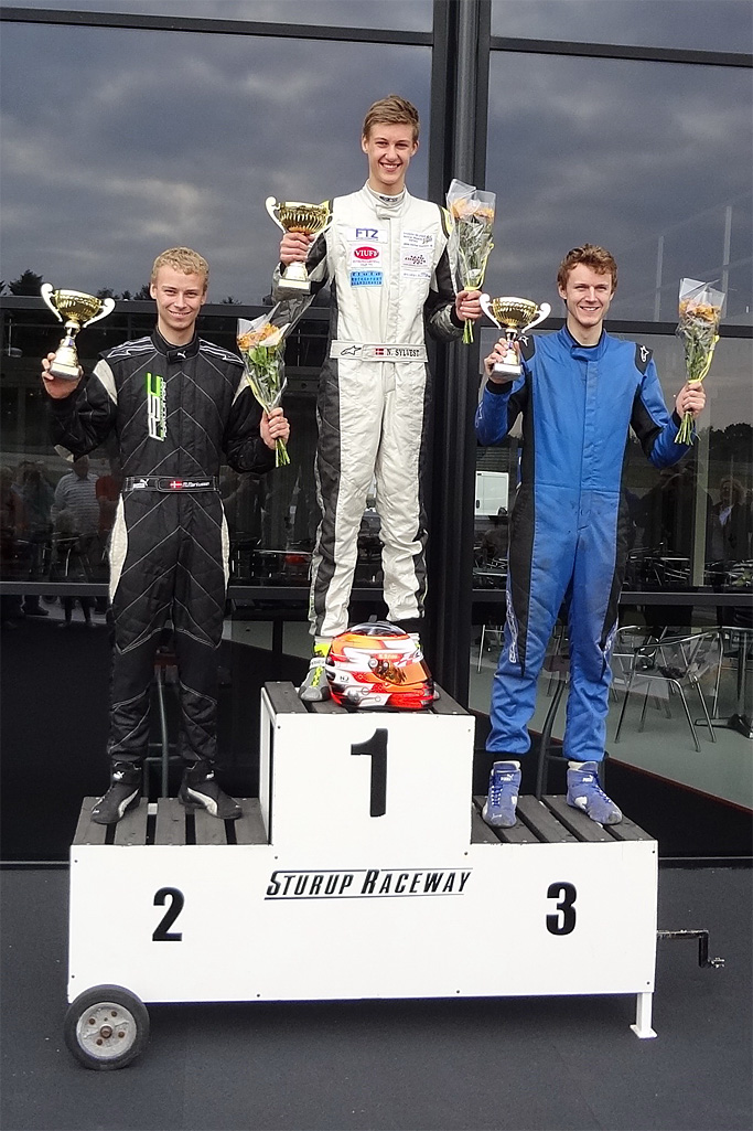 Nicolai Sylvest kom øverst på podiet, men mistede DM-føringen